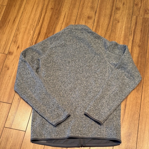 Patagonia Gray Full-Zip Men's Better Sweater with Newport Academy Logo - Picture 7 of 8